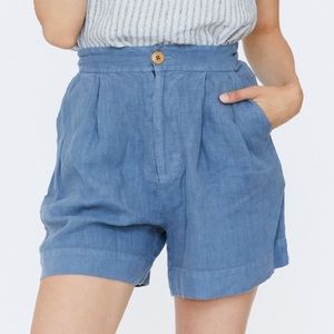 Esby Apparel Blue Penny Shorts Size M NWOT